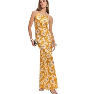 Reformation Jeany 100% Silk Dress XS